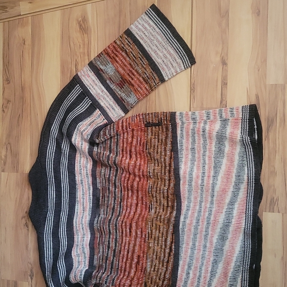 Vintage 70s 80s Space Dye Boho Hippie  Sweater M - Picture 10 of 13